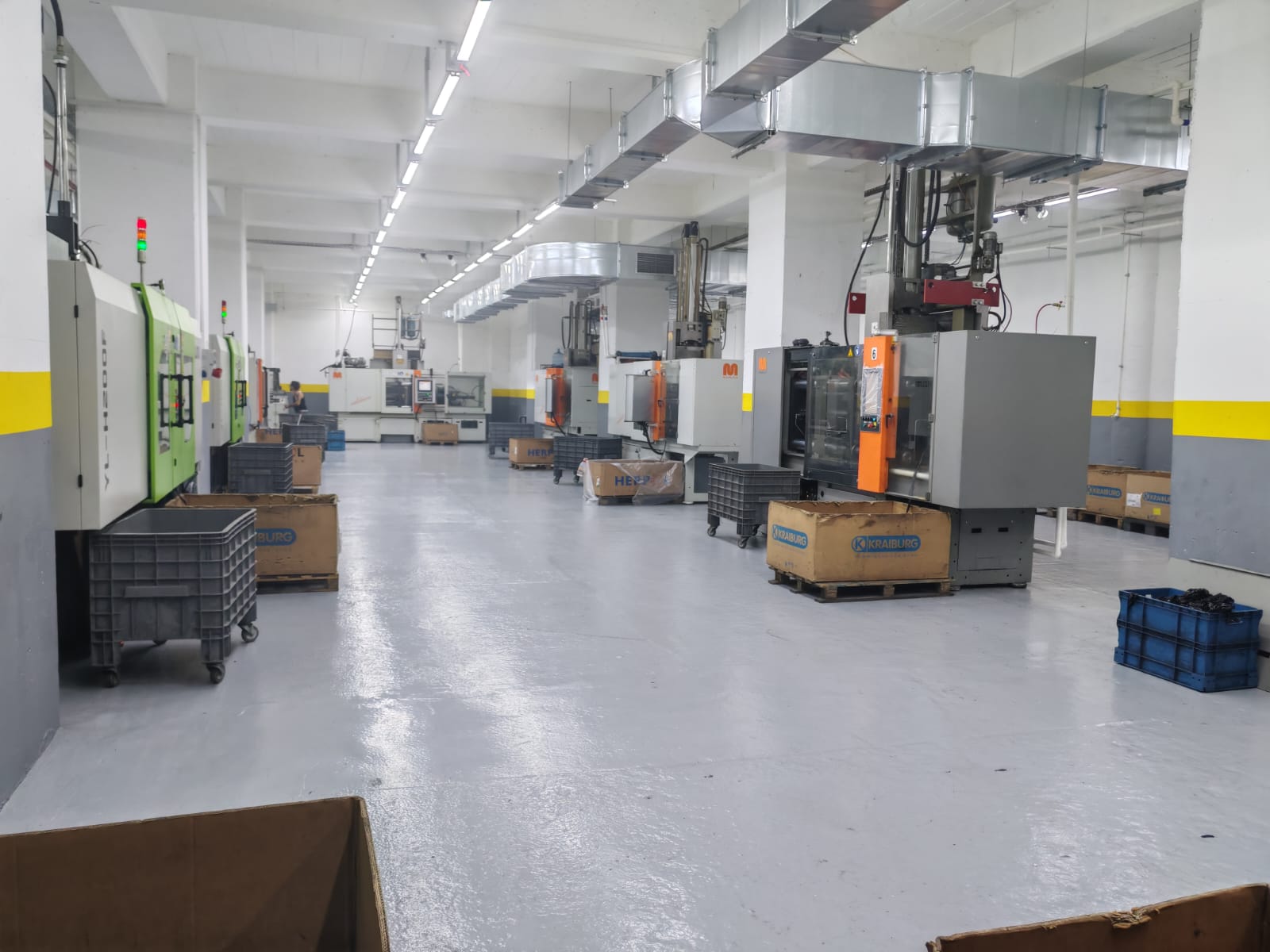 Ege Conta Yatay Kauçuk Enjeksiyon Pres Hatları